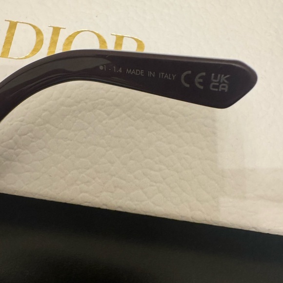 Dior Dark Purple Prescription Glasses